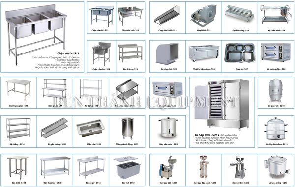 Lựa chọn thiết bị inox công nghiệp cho nhà  hàng, khách sạn