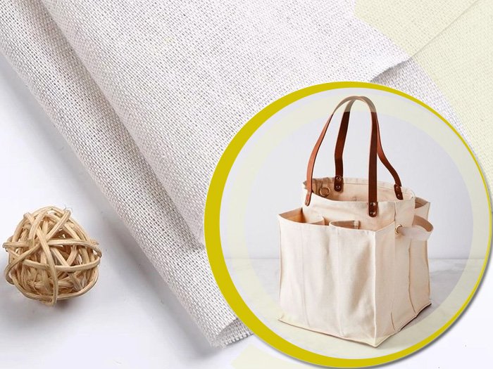 So sánh chi tiết vải canvas trắng với vải bố và cotton thường