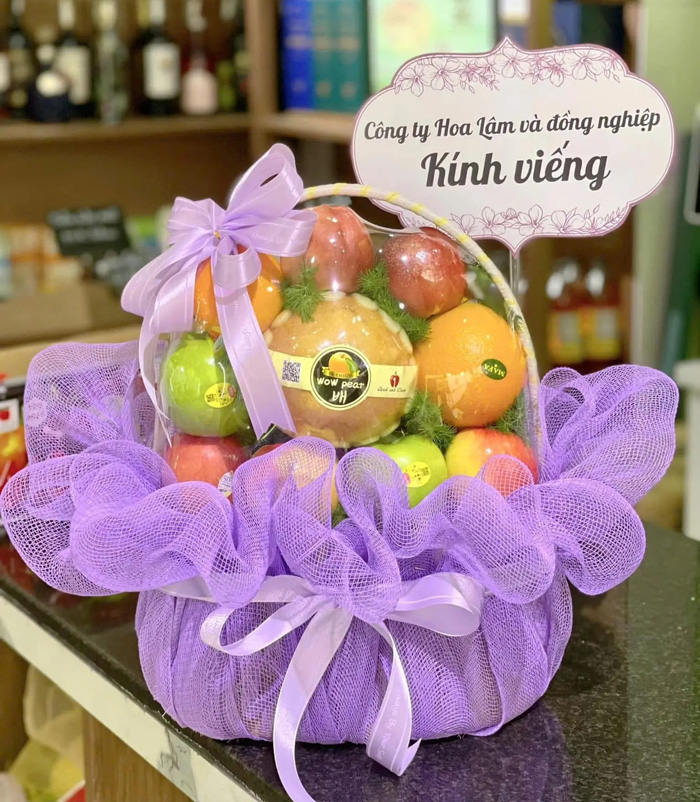 Chọn màu sắc giỏ trái cây cúng 49 ngày sao cho hợp lễ?