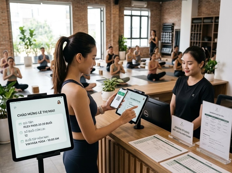Class pack fitness tạo doanh thu và quyền sử dụng buổi tập ra sao?