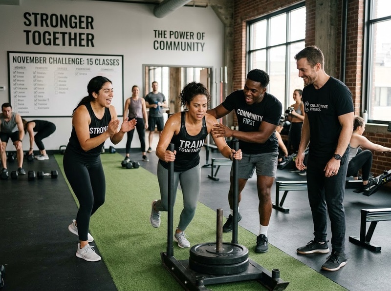 Community trong fitness business giúp studio tăng gắn kết và giữ khách ra sao?