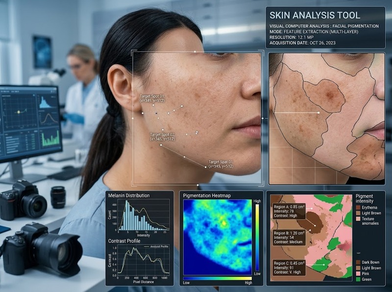 Computer vision phân tích da nhận diện đặc điểm bề mặt từ hình ảnh ra sao?