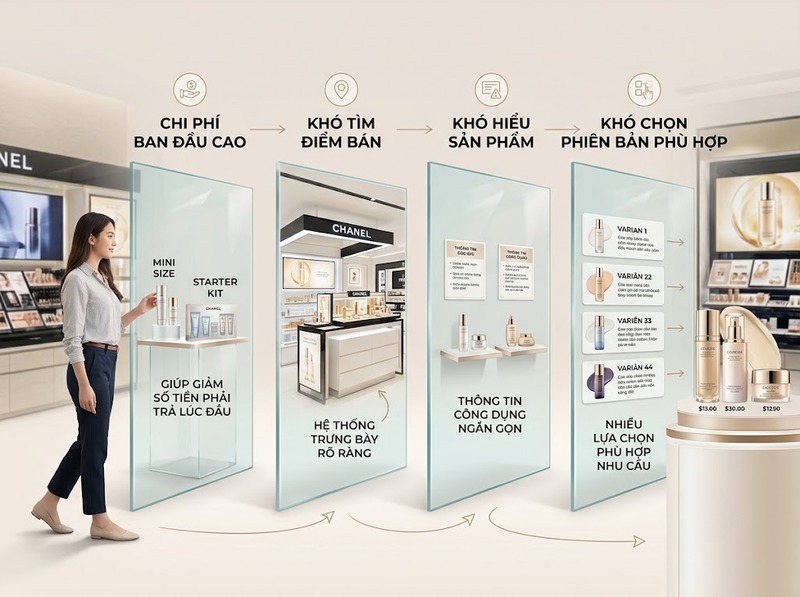 Định vị accessible beauty giữ giá trị thương hiệu mà vẫn dễ tiếp cận