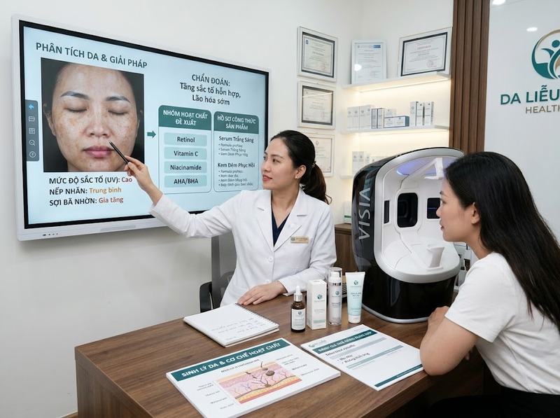 Định vị dermocosmetic tạo khác biệt bằng chuyên môn da liễu và hiệu quả