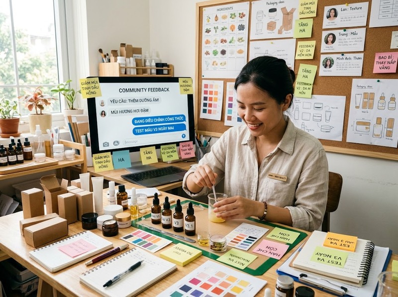 Định vị indie beauty tạo khác biệt bằng ngách, cá tính và tính linh hoạt