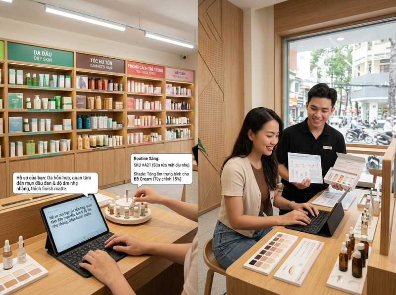 Định vị personalized beauty biến sự phù hợp cá nhân thành giá trị thương hiệu