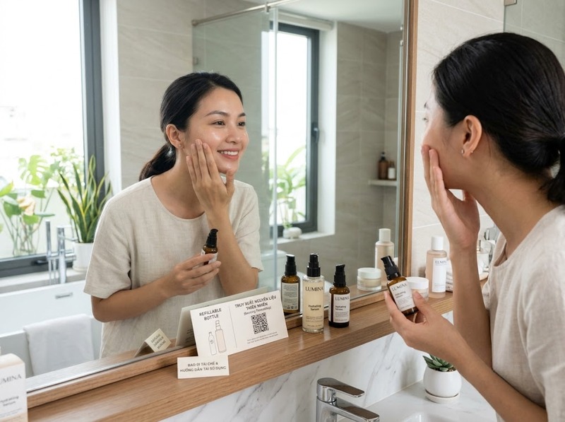 Định vị sustainable beauty biến cam kết bền vững thành giá trị thương hiệu