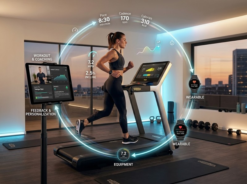 So sánh fitness app và connected fitness về trải nghiệm và hệ sinh thái