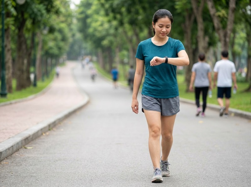 Fitness band theo dõi sức khỏe phù hợp vận động cơ bản và theo dõi hằng ngày