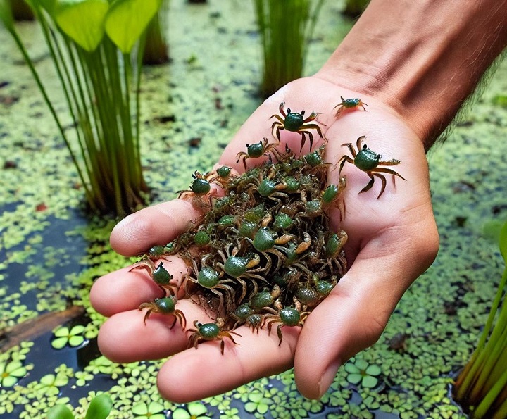 Hướng dẫn cách nuôi cua đồng tại nhà nhanh lớn