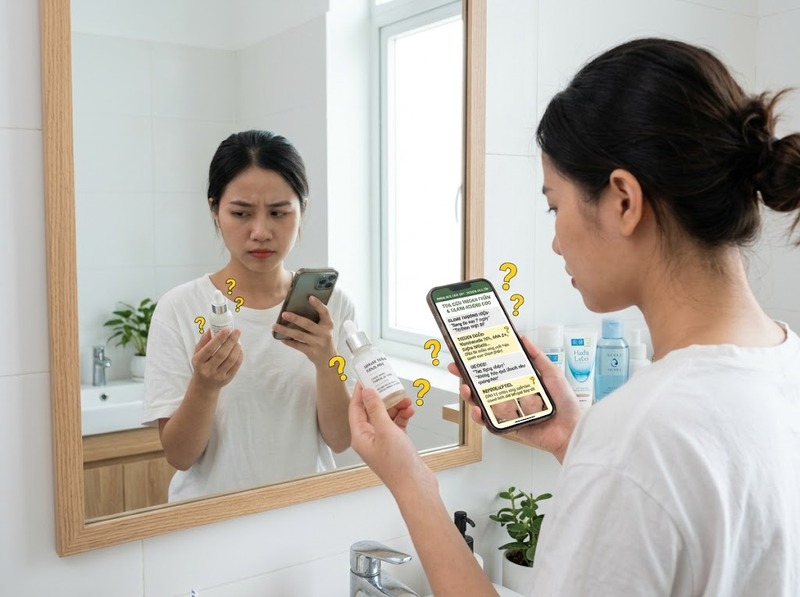 Mất uy tín thương hiệu beauty biểu hiện qua niềm tin và hành vi khách hàng