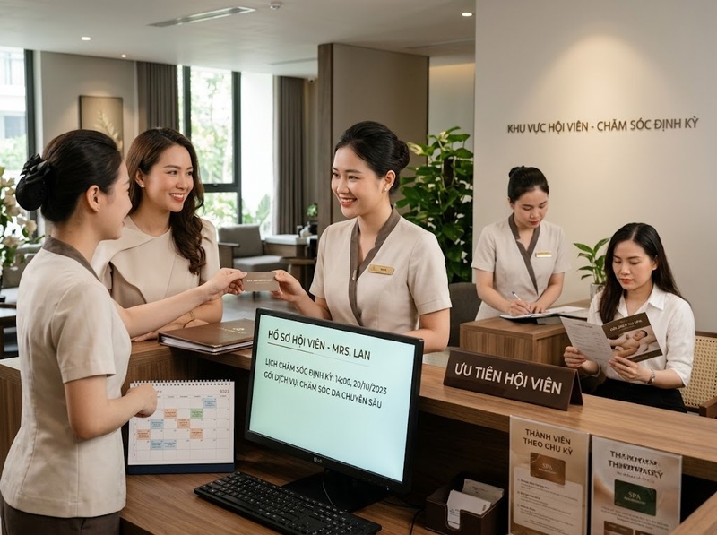 Membership spa salon tạo doanh thu định kỳ và giữ khách ra sao?