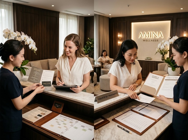 So sánh membership và gói spa trả trước về doanh thu và quyền lợi