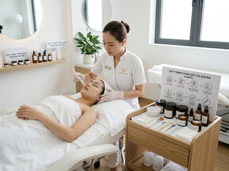Mô hình beauty franchise phù hợp với dịch vụ có đặc điểm nào?