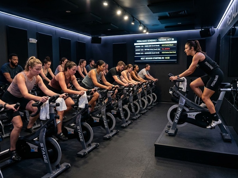 Mô hình cycling studio tạo doanh thu từ lớp tập chuyên biệt ra sao?