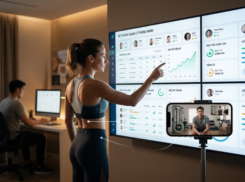 Mô hình digital fitness coaching tạo giá trị và doanh thu ra sao?