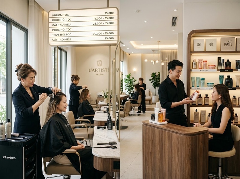 Mô hình kinh doanh salon tóc tạo doanh thu và giữ khách ra sao?