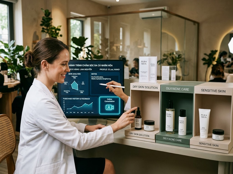 Mô hình kinh doanh skincare D2C tạo giá trị và khác biệt ra sao?