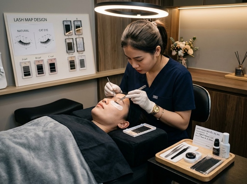 Mô hình lash studio khác beauty salon tổng hợp về giá trị chuyên biệt
