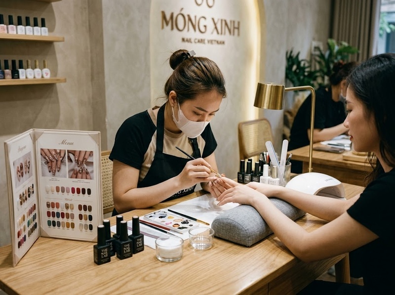 So sánh nail salon và beauty salon về chuyên môn và mô hình doanh thu