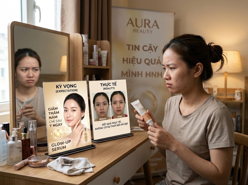 Overclaim mỹ phẩm làm suy giảm kỳ vọng, credibility và niềm tin ra sao?