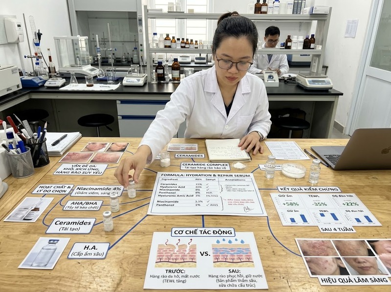 Science story skincare biến nghiên cứu và bằng chứng thành câu chuyện dễ hiểu