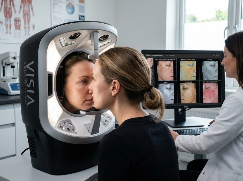 So sánh skin scanner và app phân tích da về cảm biến, kiểm soát và dữ liệu