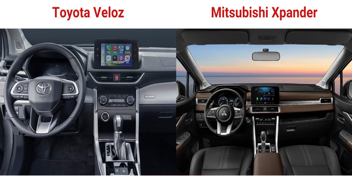 So sánh Xpander và Veloz nên mua xe nào cho gia đình