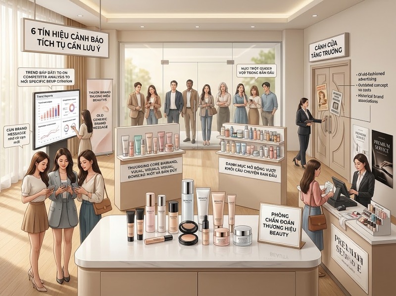 Tái định vị thương hiệu beauty khi nào để thích ứng mà không mất bản sắc?