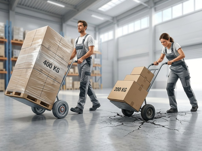 Nên giới hạn tải trọng xe đẩy thế nào để bảo vệ sức khỏe?