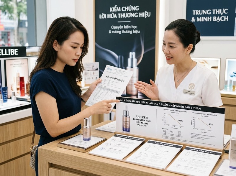 Xây dựng niềm tin thương hiệu beauty bằng bằng chứng, nhất quán và minh bạch