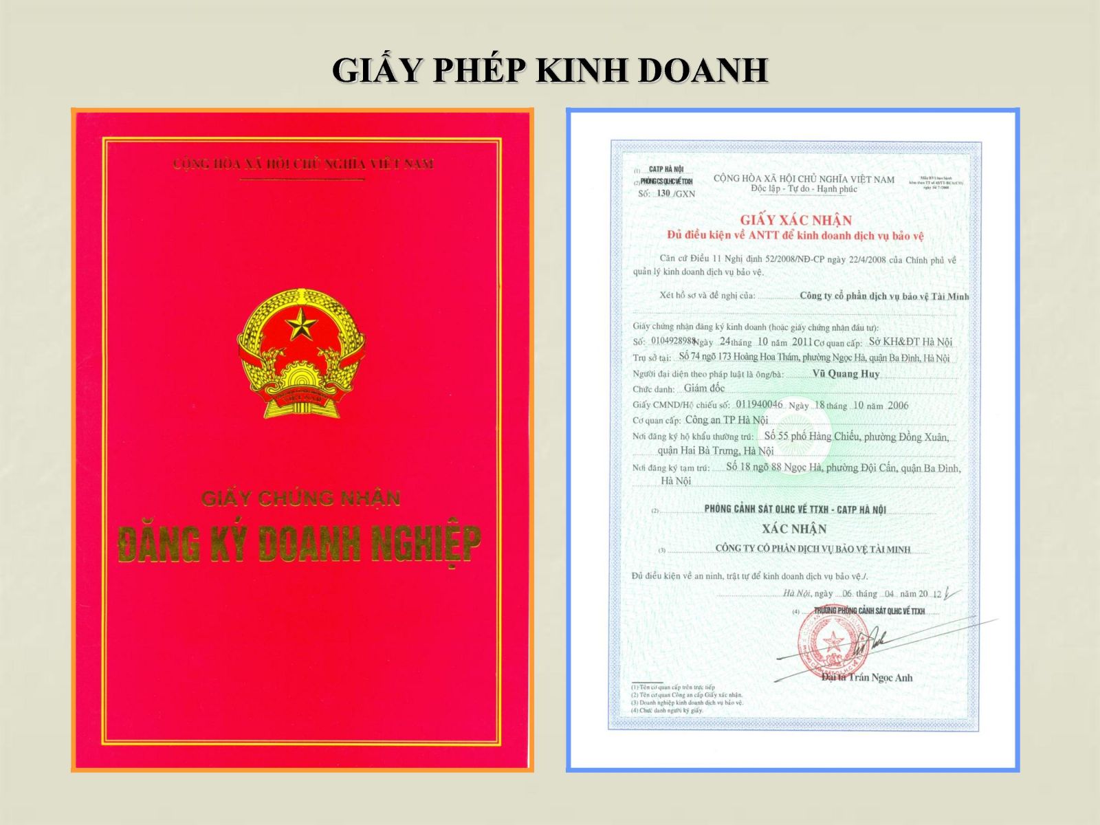 Lệ phí cấp giấy phép kinh doanh thuốc lá - Làm đẹp