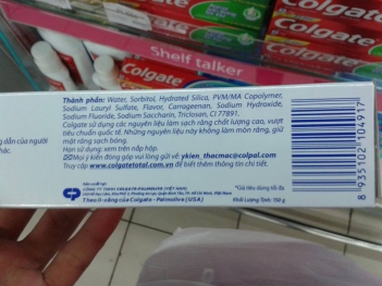 Kem đánh răng có chứa thành phần thuốc diệt chuột - Làm đẹp