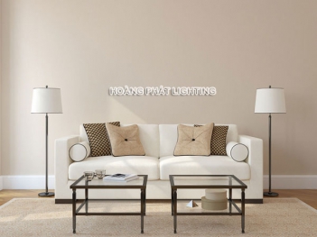 Đèn trang trí phòng khách chung cư nhỏ được lên ngôi - Làm đẹp