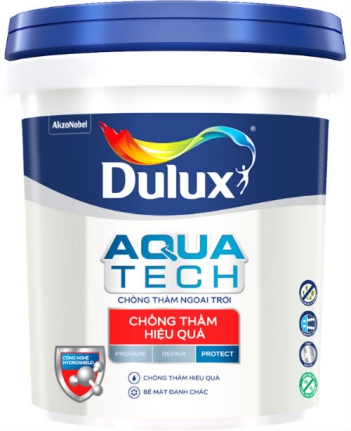 Sơn Dulux AquaTech chống thấm vượt trội - Làm đẹp