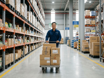 Cách chọn chiều cao tay đẩy xe hàng phù hợp với người sử dụng