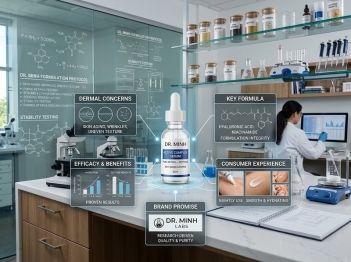 Định vị skincare theo thành phần được xây dựng thế nào?