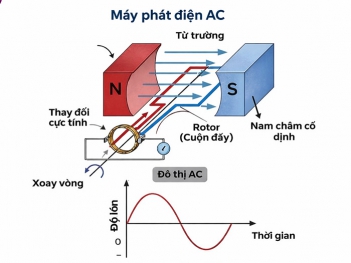 Dòng điện xoay chiều hoạt động như thế nào và biến đổi ra sao