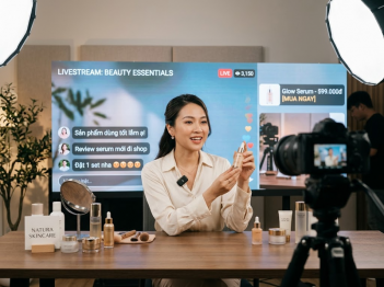 Livestream bán mỹ phẩm thay đổi mô hình kinh doanh thế nào?