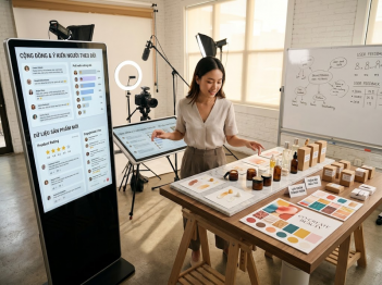 Creator-led beauty brand khác thương hiệu truyền thống thế nào?