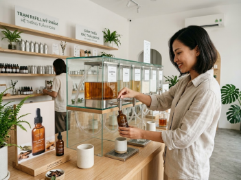 Mô hình refill mỹ phẩm hoạt động như thế nào?