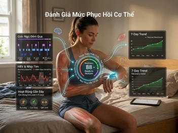 Readiness score wearable được tạo từ dữ liệu nào?
