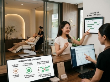 Subscription dịch vụ làm đẹp hoạt động thế nào?