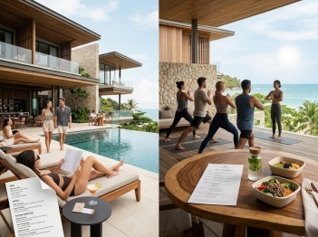 Wellness retreat và resort khác nhau thế nào?