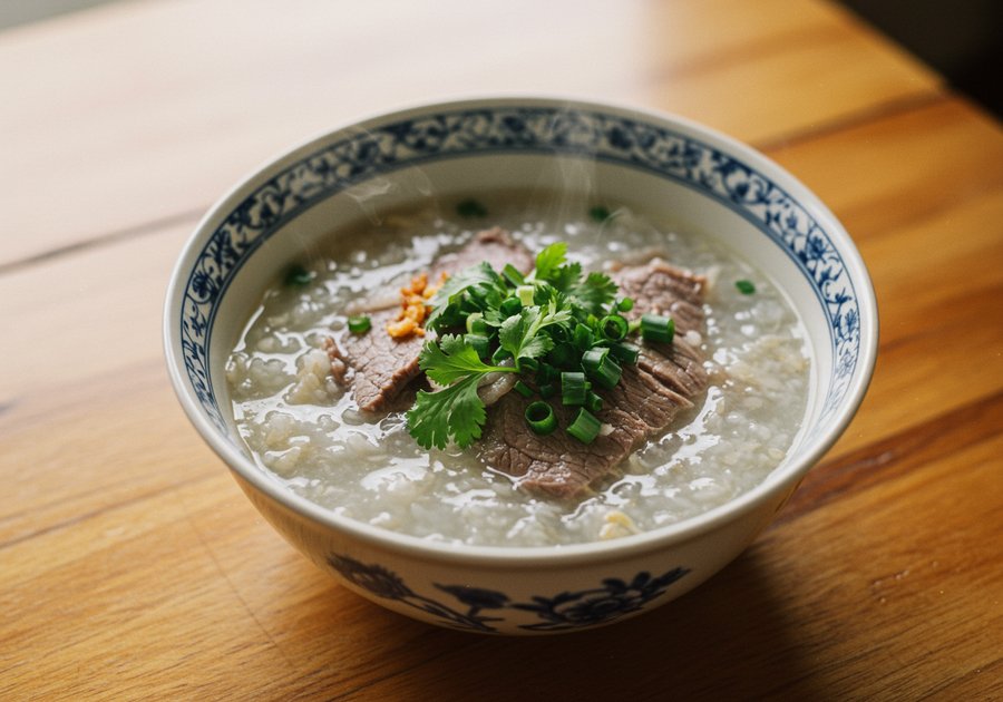 công thức cháo dinh dưỡng thịt bò