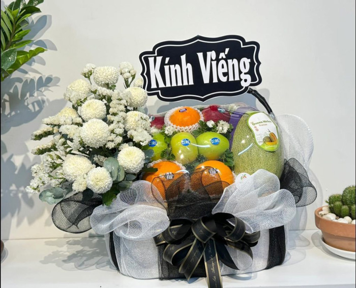 giỏ trái cây cúng 49 ngày miền Bắc và miền Nam